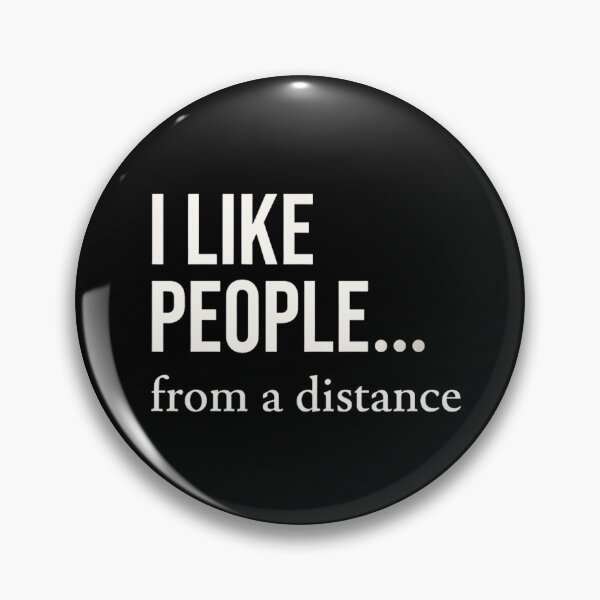 Item preview, I Like People… From a Distance – Minimalist Introvert Shirt designed and sold by JA-1994.