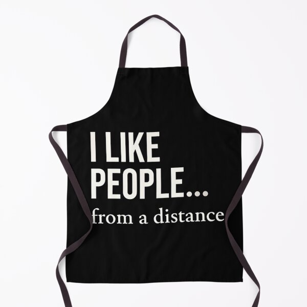 Item preview, I Like People… From a Distance – Minimalist Introvert Shirt designed and sold by JA-1994.