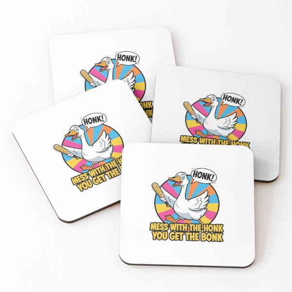Item preview, Mess With The Honk You Get The Bonk Funny Goose designed and sold by JustCrafted.