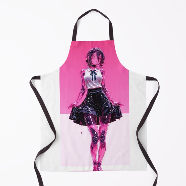 Item preview, Cyber Pink Anime Cyborg Girl – Futuristic Digital vol.3 designed and sold by EpicMerchRealm.