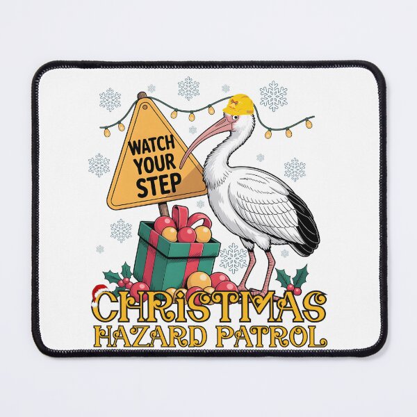 Item preview, Christmas Bin Chicken - Holiday Safety Ibis designed and sold by PeteLawliiet.