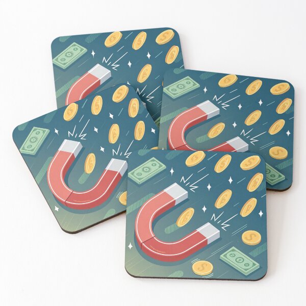 Item preview, Magnet attracting coins and bills designed and sold by Lucky 777.