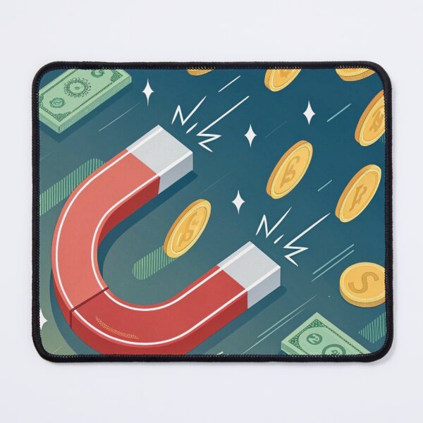 Item preview, Magnet attracting coins and bills designed and sold by Lucky 777.