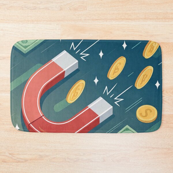 Item preview, Magnet attracting coins and bills designed and sold by Lucky 777.