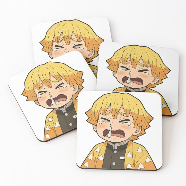 Item preview, Zenitsu crying designed and sold by Mrs-pixels.