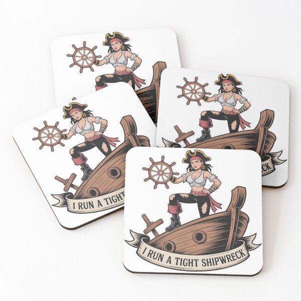 Item preview, Badass Pirate – Tight Shipwreck Design designed and sold by Fadi Alyaldani.