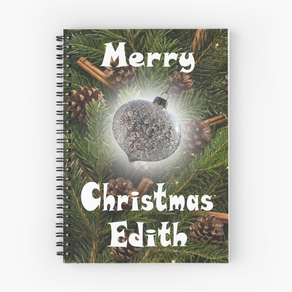Item preview, Merry Christmas Edith - Pine & Cinnamon with Glass Bauble :) designed and sold by Myriel-Myriel.