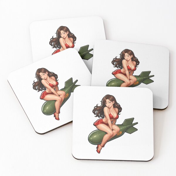 Item preview, Bomber Girl – Beauty with an Explosion of Style designed and sold by RAWLIFEGRAPHIC.