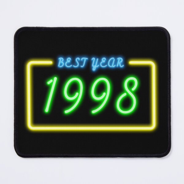 Item preview, BEST YEAR 1998 Neon Retro Design designed and sold by ArchersBoutique.