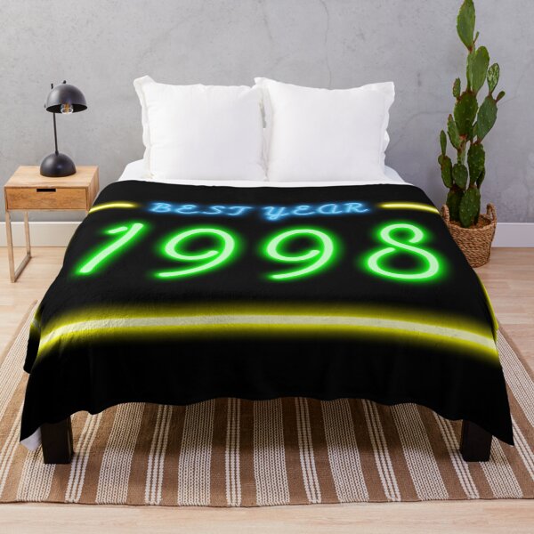 Item preview, BEST YEAR 1998 Neon Retro Design designed and sold by ArchersBoutique.