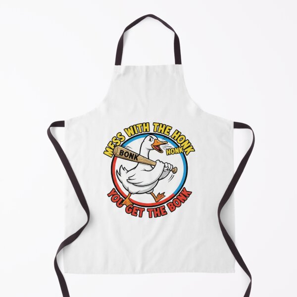 Item preview, Mess With The Honk You Get The Bonk Funny Goose designed and sold by JustCrafted.