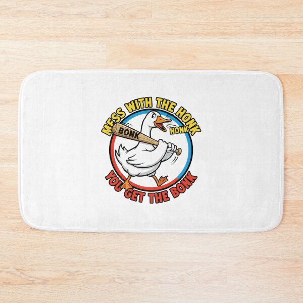 Item preview, Mess With The Honk You Get The Bonk Funny Goose designed and sold by JustCrafted.