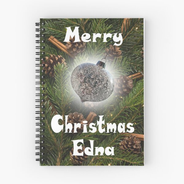 Item preview, Merry Christmas Edna - Pine & Cinnamon with Glass Bauble :) designed and sold by Myriel-Myriel.