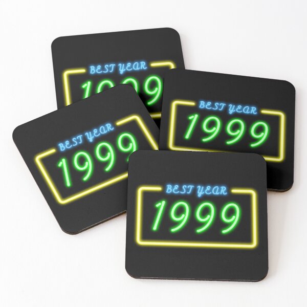 Item preview, BEST YEAR 1999 Neon Retro Design designed and sold by ArchersBoutique.