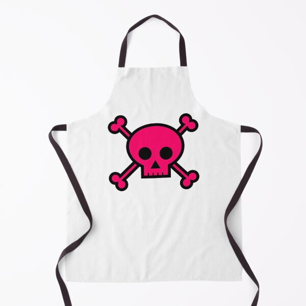 Item preview, hot pink skull and bones designed and sold by laribot.