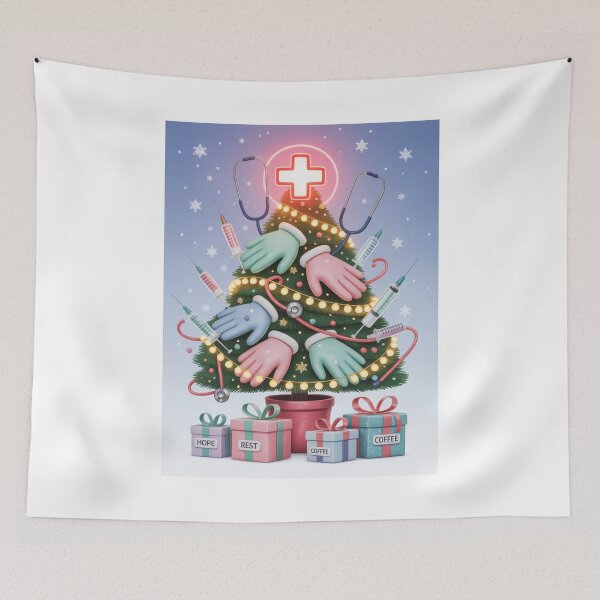 Item preview, Scrub Life Christmas Tree designed and sold by McVrax.
