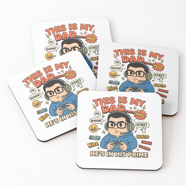 Item preview, Prime Gamer Dad Meme Cartoon designed and sold by AnnDesignStudio.