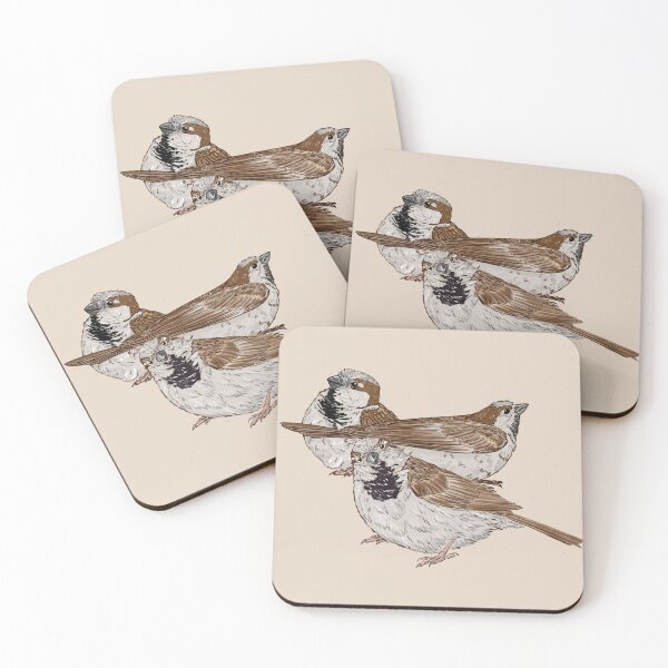 Item preview, Sparrow Fam designed and sold by DiogoS-SciArt.