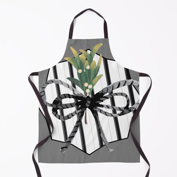 Item preview, Monochrome black white trendy christmas mistletoe stripes designed and sold by AnnaJ96@.
