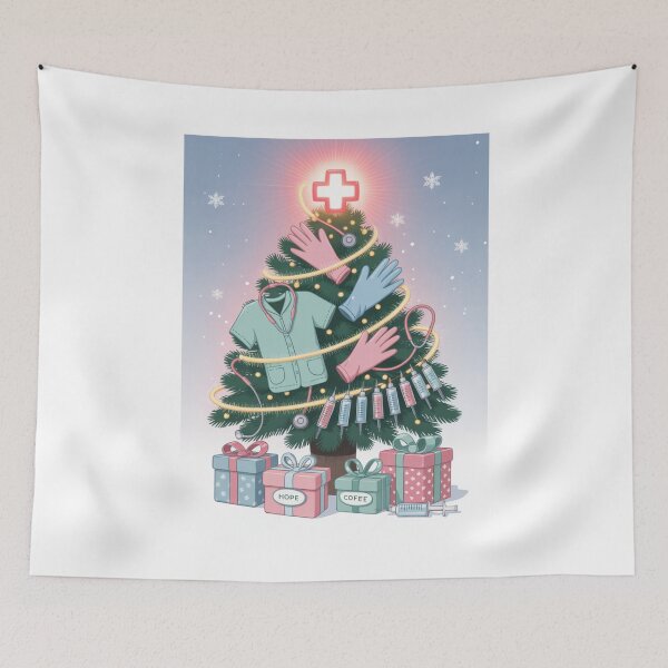 Item preview, Scrub Life Christmas Tree designed and sold by McVrax.