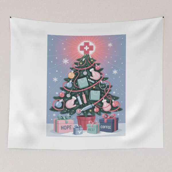 Item preview, Scrub Life Christmas Tree designed and sold by McVrax.
