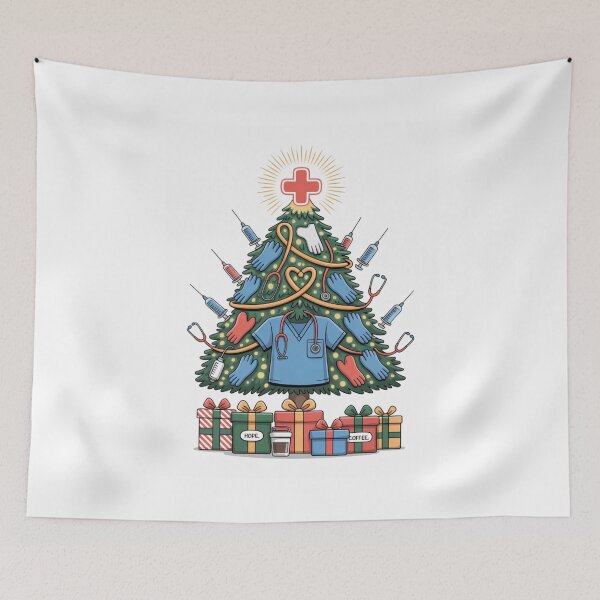 Item preview,  Scrub Life Christmas Tree designed and sold by McVrax.