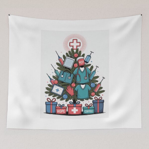 Item preview, Scrub Life Christmas Tree designed and sold by McVrax.