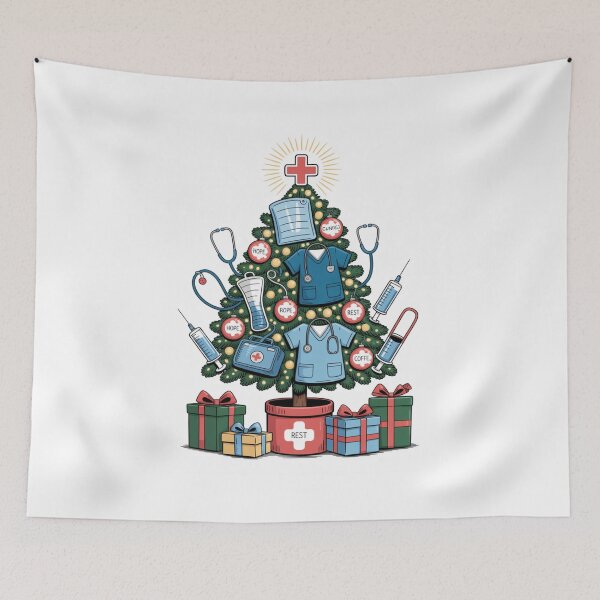 Item preview,  Scrub Life Christmas Tree designed and sold by McVrax.