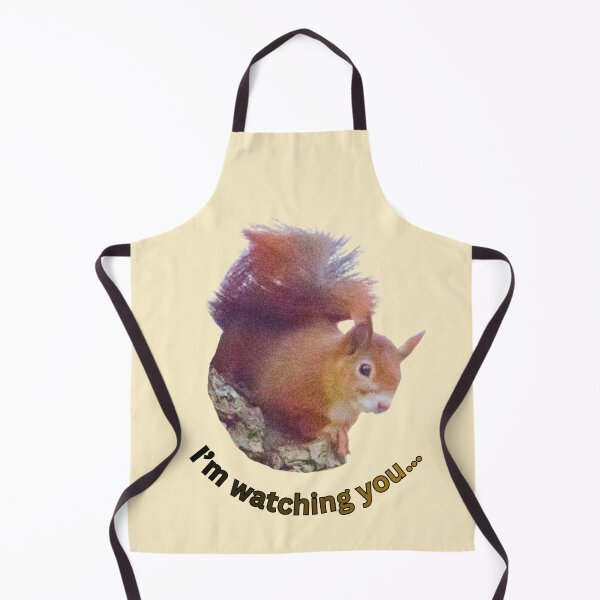 Item preview, Curious squirrel – “I’m watching you…” | Funny animal photo designed and sold by Katja LebenFreude.
