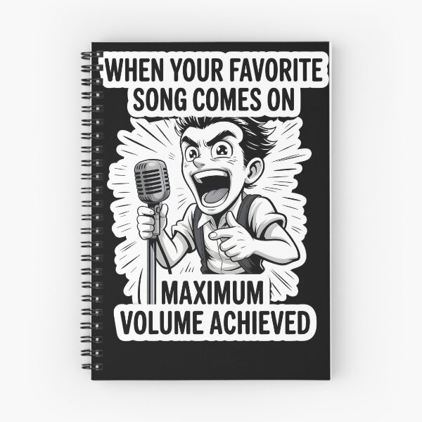Item preview, When Your Favorite Song Comes On – Maximum Volume Achieved designed and sold by CalmDownZone ⭐️⭐️⭐️⭐️⭐️.