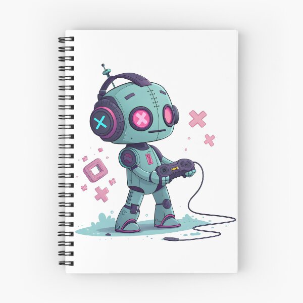 Item preview, Neon Robot Player  designed and sold by Fadi Alyaldani.