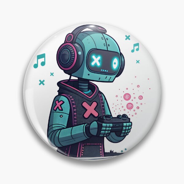 Item preview, Cyber Gamer Bot designed and sold by Fadi Alyaldani.