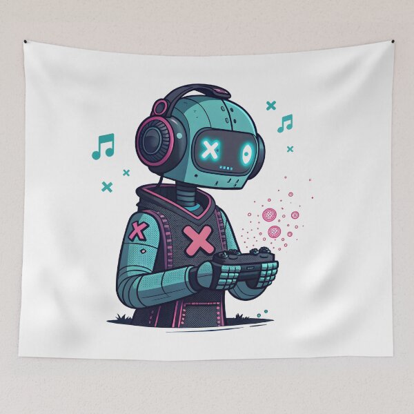 Item preview, Cyber Gamer Bot designed and sold by Fadi Alyaldani.