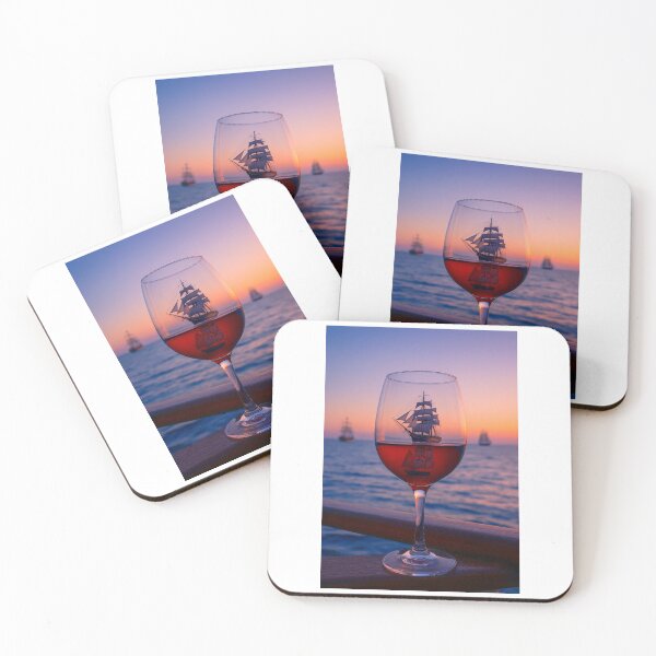 Item preview, A Ship Sails in a Wineglass designed and sold by Halifaxartguy.