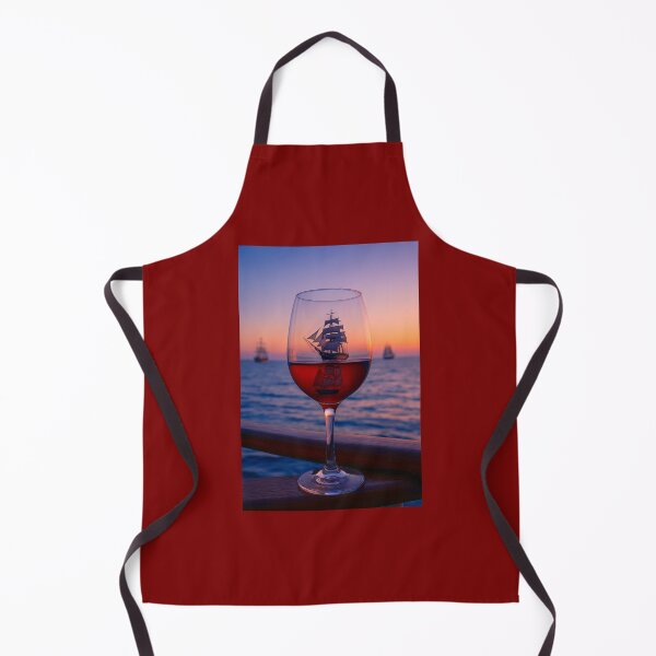 Item preview, A Ship Sails in a Wineglass designed and sold by Halifaxartguy.