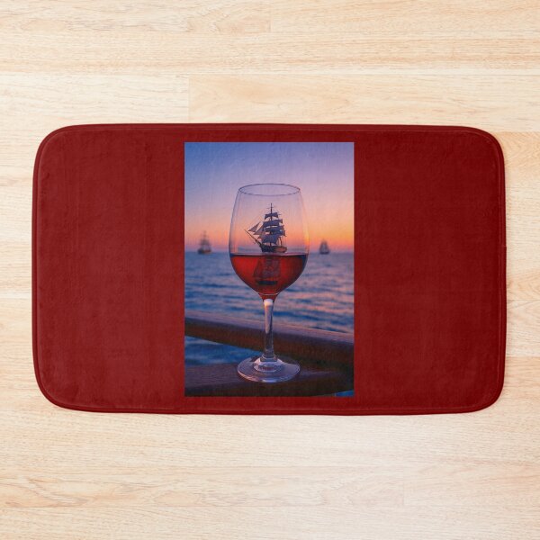 Item preview, A Ship Sails in a Wineglass designed and sold by Halifaxartguy.