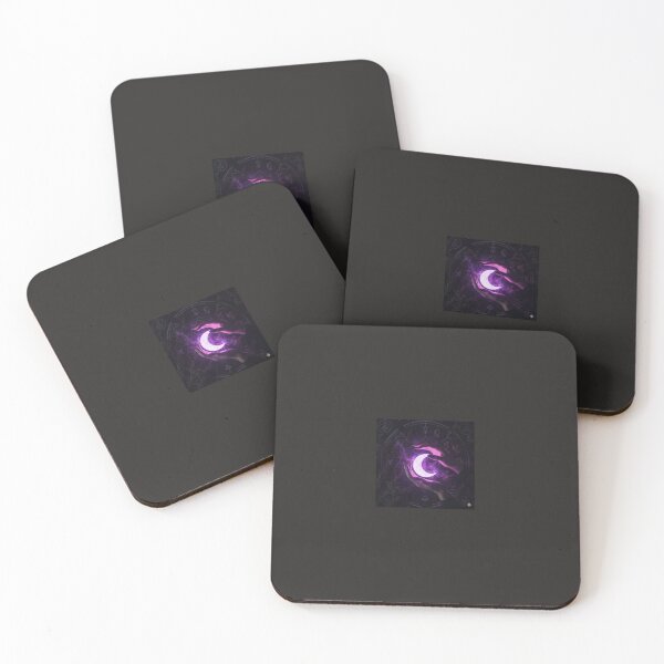 Item preview, Witch Hands with Glowing Moon – Mystic Purple Magic Art designed and sold by RZandRaiDesigns.