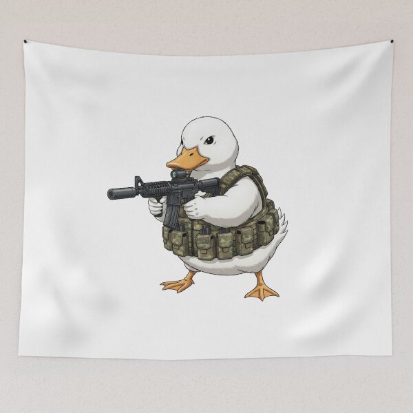 Item preview, Tactical Duck designed and sold by RAWLIFEGRAPHIC.