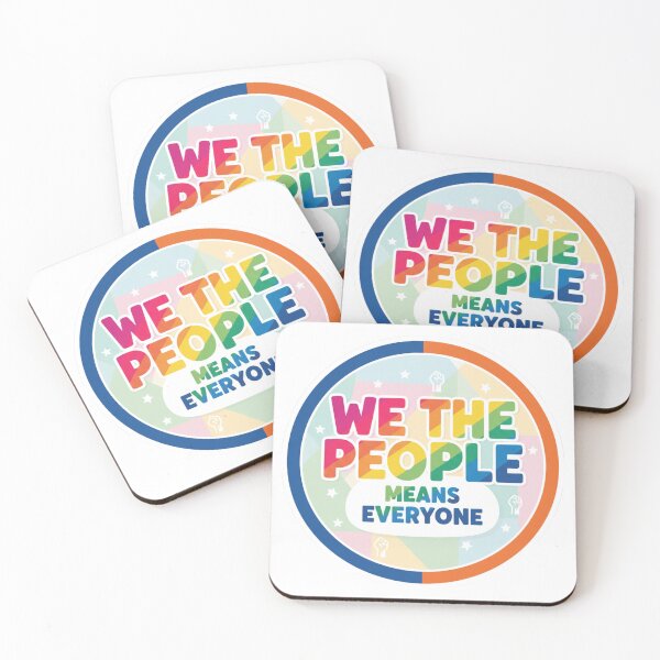Item preview, We the people means everyone designed and sold by JustCrafted.
