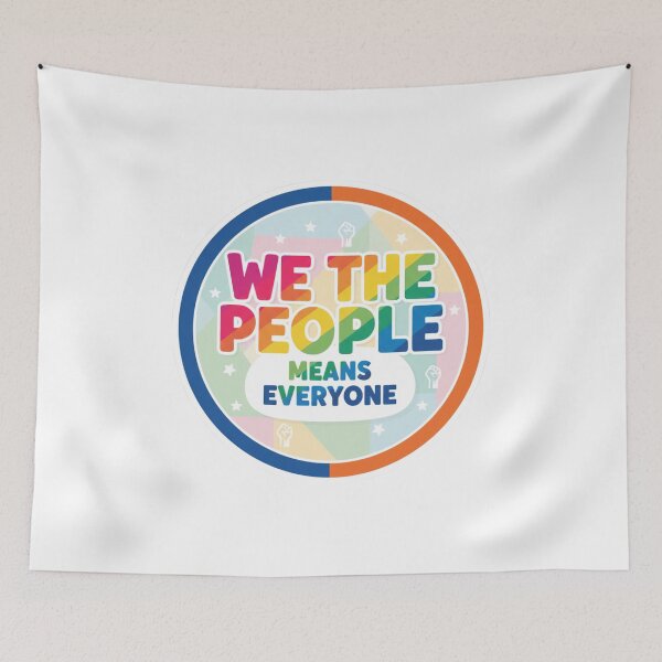 Item preview, We the people means everyone designed and sold by JustCrafted.