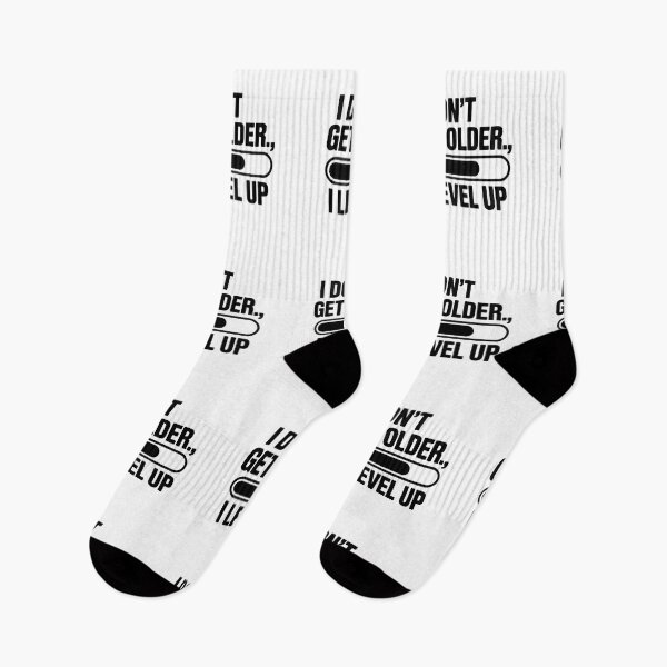 Item preview, I Don’t Get Older, I Level Up – Progress Bar Design designed and sold by CalmDownZone ⭐️⭐️⭐️⭐️⭐️.