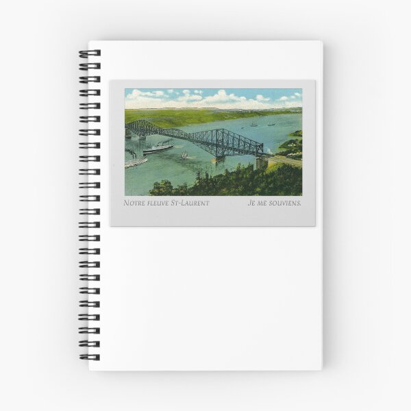 Item preview, Le fleuve Saint-Laurent - Je me souviens designed and sold by Félix Hudon.