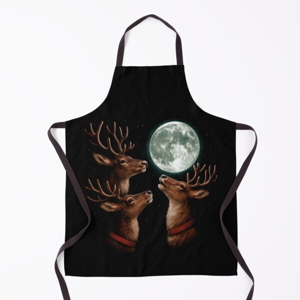 Item preview, Three Reindeer Moon Christmas Shirt – Funny Holiday Meme Tee designed and sold by SassCity.