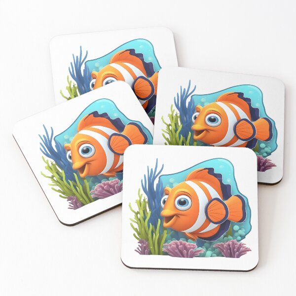 Item preview, Clown Fish among Algae designed and sold by KeepDream.