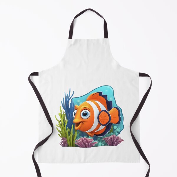 Item preview, Clown Fish among Algae designed and sold by KeepDream.