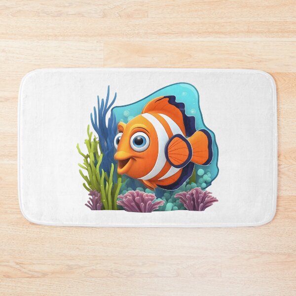Item preview, Clown Fish among Algae designed and sold by KeepDream.
