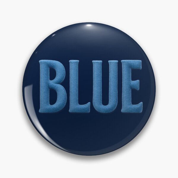 Item preview, Blue Embroidery Text Design designed and sold by JJNFX.