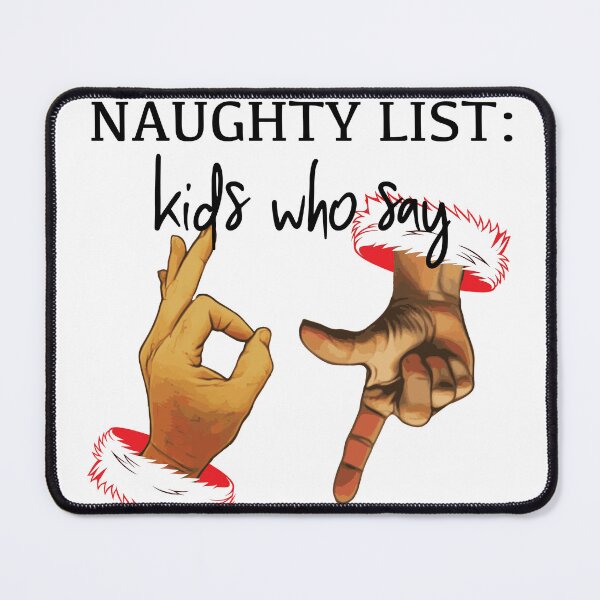 Item preview, Naughty List 67 designed and sold by Katrabbit Graphics.