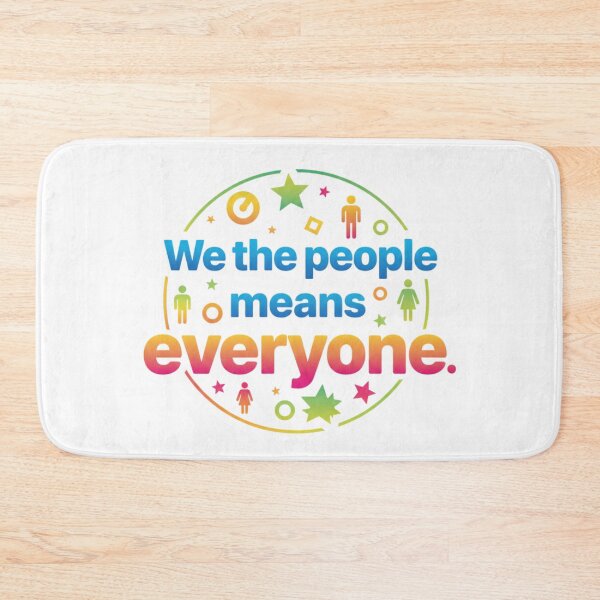 Item preview, We the people means everyone designed and sold by JustCrafted.