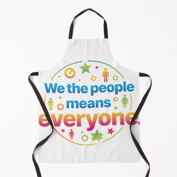 Item preview, We the people means everyone designed and sold by JustCrafted.